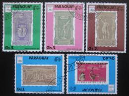 Poštové známky Paraguaj 1990 LOH Barcelona Mi# 4445-49