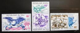 Poštové známky Mali 1976 Americká revolúcia Mi# 532-34