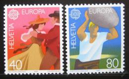 Poštové známky Švýcarsko 1981 Európa CEPT Mi# 1197-98