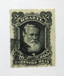 Poštová známka Brazílie 1877 Cisár Don Pedro Mi# 43 Kat 25€