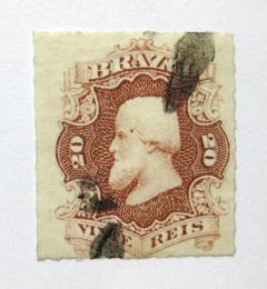 Poštová známka Brazílie 1877 Don Pedro Mi# 31 Kat 40€