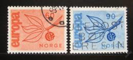 Poštové známky Nórsko 1965 Európa CEPT Mi# 532-33