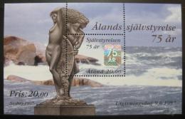 Poštovní známka Alandy 1997 Výroèí autonomie Mi# Block 3