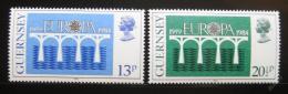 Poštové známky Guernsey 1984 Európa CEPT Mi# 286-87