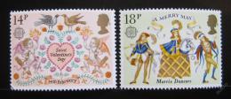 Poštové známky Ve¾ká Británia 1981 Európa CEPT Mi# 867-68