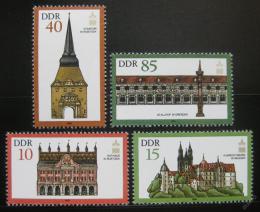 Poštové známky DDR 1984 Architektúra Mi# 2869-72