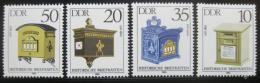 Poštové známky DDR 1985 Poštovní schránky Mi# 2924-27