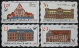 Poštové známky DDR 1987 Historické pošty Mi# 3067-70
