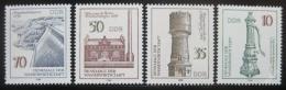 Poštové známky DDR 1986 Vodní monumenty Mi# 2993-96