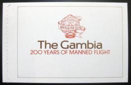 Zošitok Gambia 1983 Letectvo Mii# 491-95