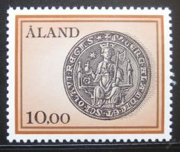 Poštovní známka Alandy 1984 Peèe� svatého Olafa Mi# 176