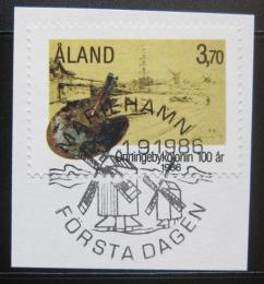 Poštová známka Alandy 1986 Umìlecká kolonie Mi# 19