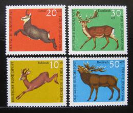 Poštové známky Nemecko 1966 Fauna Mi# 511-14
