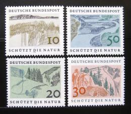 Poštové známky Nemecko 1969 Ochrana pøírody Mi# 591-94