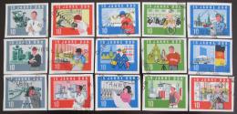 Poštové známky DDR 1964 Republika Mi# 1059-73 B Kat 27€