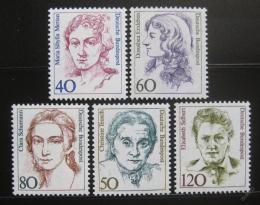 Poštové známky Nemecko 1986-87 Slavné ženy
