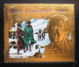 Poštová známka Komory 1976 Americká revolúcia Mi# 264