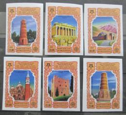 Poštové známky Kirgizsko 2005 Európa CEPT neperf. Mi# 449-54 B