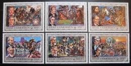 Poštové známky Komory 1976 Americká revolúcia Mi# 257-63
