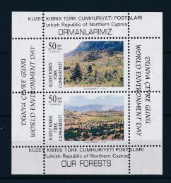 Poštové známky Cyprus Tur. 1996 Životné prostredie Mi# Block 15