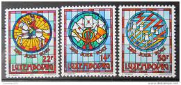 Poštové známky Luxembursko 1992 Umenie Mi# 1302-04 