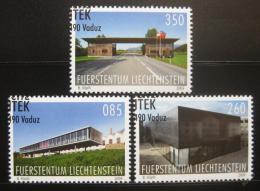 Poštové známky Lichtenštajnsko 2009 Architektúra Mi# 1533-35 Kat 18€
