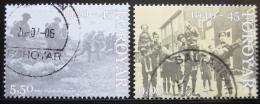 Poštové známky Faerské ostrovy 2005 Konec britské okupace Mi# 543-44