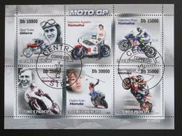 Poštové známky Svätý Tomáš 2010 Motocykle Mi# 4406-10