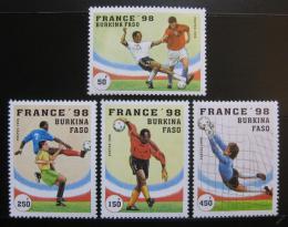 Poštové známky Burkina Faso 1996 MS ve futbale Mi# 1427-30