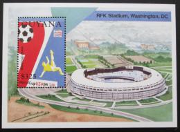 Poštová známka Guyana 1994 MS ve futbale Mi# Block 435