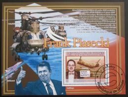 Poštová známka Guinea 2008 Frank Piasecki Mi# Bl 1587