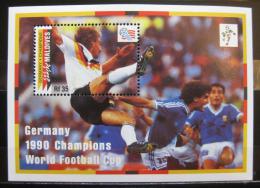 Poštové známky Maldivy 1992 MS ve futbale Mi# Block 237