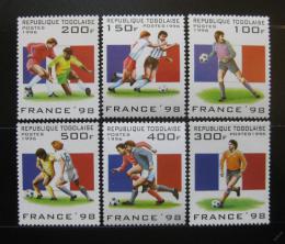 Poštové známky Togo 1996 MS ve futbale Mi# 2389-94