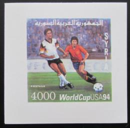 Poštová známka Sýria 1994 MS ve futbale Mi# Block 80