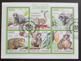 Poštové známky Komory 2009 Lemuøi Mi# 2460-64