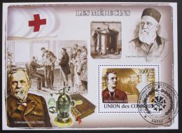 Poštová známka Komory 2009 Lékaøi Mi# Block 455 Kat 15€