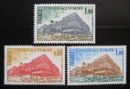 Poštové známky Francúzsko 1977 Rada Evropy Mi# 20-22