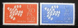Poštové známky Francúzsko 1961 Európa CEPT Mi# 1363-64