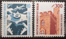 Poštové známky Západný Berlín 1988 Pamätihodnosti Mi# 798-99