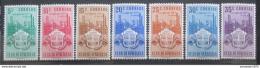 Poštové známky Venezuela 1951 Znak Carabobo, RARITA Mi# 678-84 Kat 60€