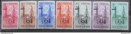 Poštové známky Venezuela 1951 Znak Zulia, RARITA Mi# 694-700 Kat 75€