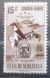 Poštová známka Venezuela 1952 Znak Aragua Mi# 750