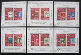 Poštové známky Kongo Dem., Zair 2005 Európa CEPT Mi# Bl 249-54 Kat 50€