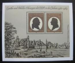 Poštové známky DDR 1982 Cena Goethe-Schiller Mi# Block 66