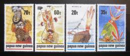 Poštové známky Papua Nová Guinea 1989 Masky Mi# 602-05
