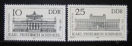 Poštové známky DDR 1981 Berlínská architektura Mi# 2619-20