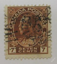 Poštová známka Kanada 1924 Krá¾ Juraj V Mi# 110