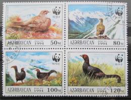 Poštové známky Azerbajdžán 1994 Tetøívek, WWF Mi# 161-64