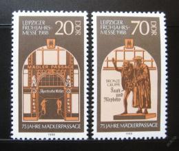 Poštové známky DDR 1988 Madlerùv oblouk Mi# 3153-54