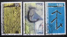 Poštové známky Lichtenštajnsko 1999 Dùm Walser Mi# 1220-22